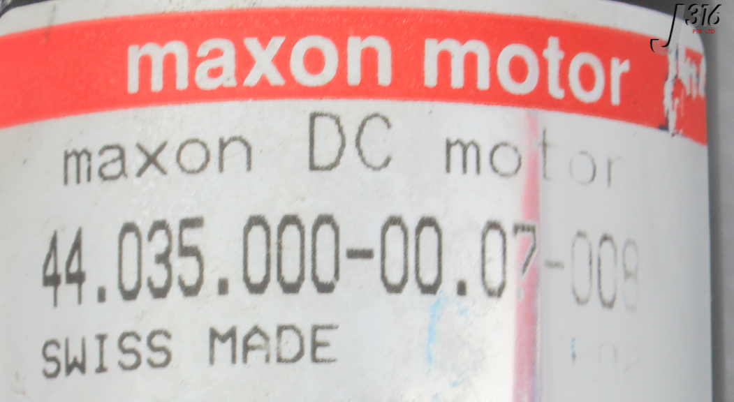 28885 MAXON MOTOR DC MOTOR W/ ENCODER HEDS-5310 44.035.000-00.07